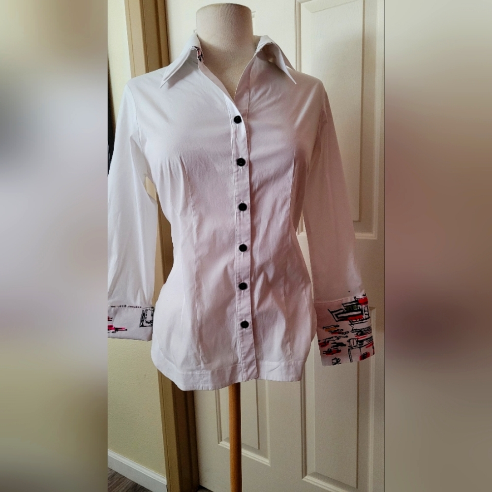 Isabel Button Down Blouse Size S
